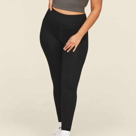 Girlfriend Collective Black Leggings - Picture 4 of 6